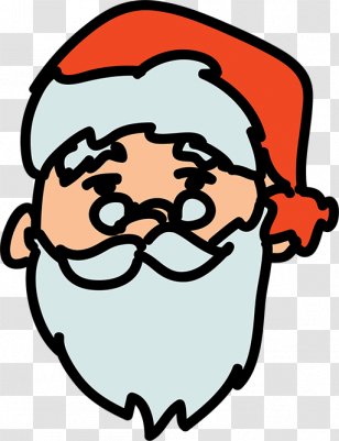 Santa Claus Beard Semolina Pudding - Stick Figure Transparent PNG