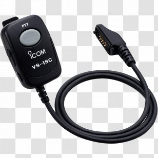Walkie-talkie Icom Incorporated Voice-operated Switch Microphone Radio - Electronic Device Transparent PNG