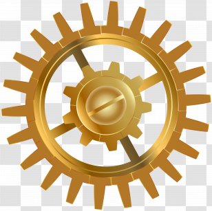 Logo LEGO Bicycle - Hardware Accessory - Gear Gold Clip Art Transparent PNG