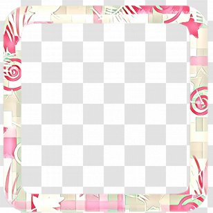 Pink Background Frame - Meter - Rectangle Picture Transparent PNG