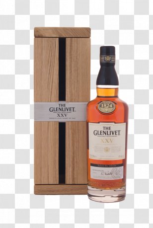 Whiskey The Glenlivet Distillery Liqueur Scotch Whisky Single Malt - Wine Transparent PNG