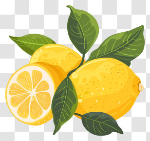 Lemon - Lemons Transparent PNG