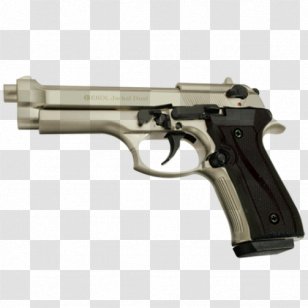Blank Automatic Firearm 9mm P.A.K. Starter Pistols - Trigger Transparent PNG