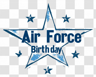 Air Force Birthday - Air Force Birthday Celebration Transparent PNG