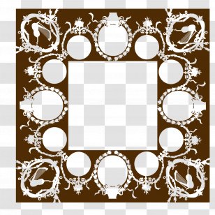 Picture Frame Clip Art - Area - Square Elements Transparent PNG