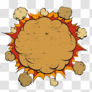 Cartoon Explosion Drawing Clip Art - Food - Cloud Transparent PNG