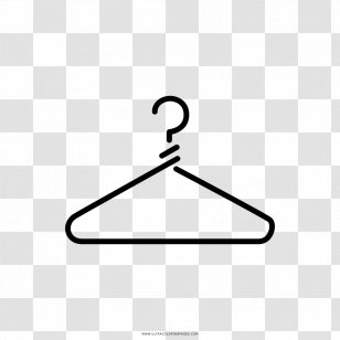 Coloring Book Drawing Clothes Hanger Clothing Painting - Text - Cabide Transparent PNG