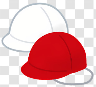 Cap - Red And White Baseball Caps Transparent PNG