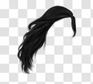 Hairstyle Clip Art Black Hair Transparent PNG