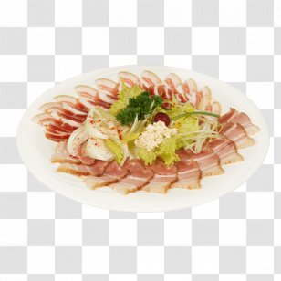 Sashimi Carpaccio Hors D'oeuvre Prosciutto Sushi - Atlantic Salmon Transparent PNG
