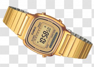 Casio LA670 Watch Allegro A168WG - Accessory Transparent PNG