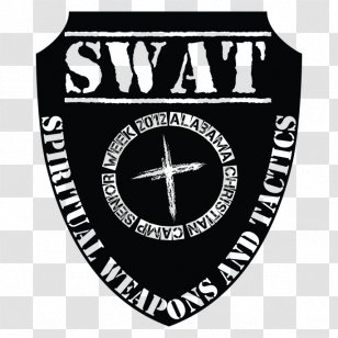 SWAT Ballistic Shield T-shirt Logo Police - Spreadshirt - Swat Transparent PNG