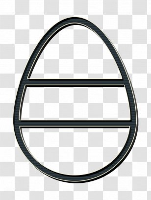 Easter Egg Background - Rim - Oval Transparent PNG