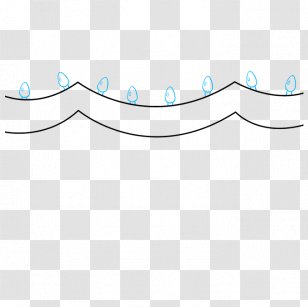 Animal Cartoon - Turquoise - Wave Banner Transparent PNG