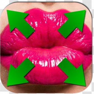 Lipstick Cosmetics Make-up Lip Gloss - Green Transparent PNG