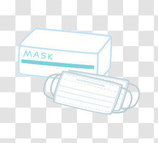 Mask - Box Of Face Masks For Health Protection Transparent PNG