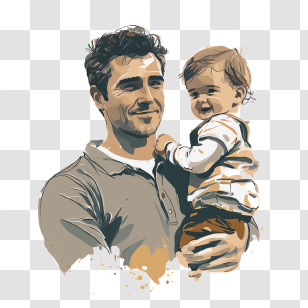 Father And Kid
 - Father And Child Happy Moments Transparent PNG