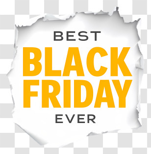 Best Black Friday Ever - Best Black Friday Ever Badge Transparent PNG