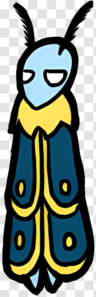 Bug Fables - Blue Cartoon Insect Character Transparent PNG