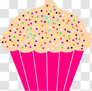 Cupcake Frosting & Icing Chocolate Cake Muffin - Dessert Transparent PNG