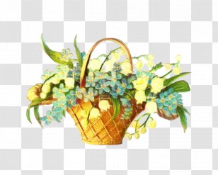 Easter Bunny Basket Clip Art Egg - Bouquet Transparent PNG