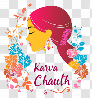 Karva Chauth - Karva Chauth Festival Illustration Transparent PNG