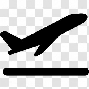 Airplane Aircraft Takeoff Clip Art - Air Travel - Airport Plane Transparent PNG