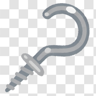 Icon - Metal Screw Hook Transparent PNG