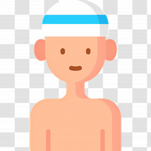 Swimmer - Swimmer With Cap Transparent PNG