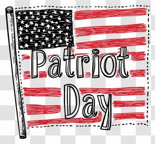Patriot Day - Patriot Day Flag Transparent PNG
