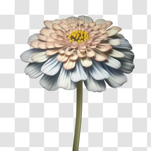 White And Pink Flower - Delicate White And Pink Flower In Bloom Transparent PNG