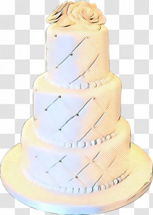 Wedding Vintage Retro - Sugar Cake - Ceremony Supply Buttercream Transparent PNG