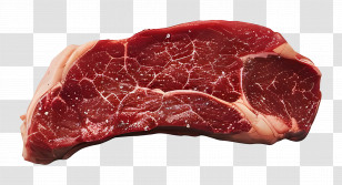Meat Steak - Raw Beef Steak For Cooking Transparent PNG