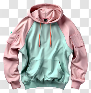 Hoodie - Pastel-Tone Unisex Hoodie For Style And Comfort Transparent PNG