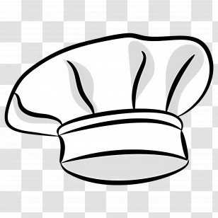 Chef Hat - Chef Hat Icon Illustration Transparent PNG