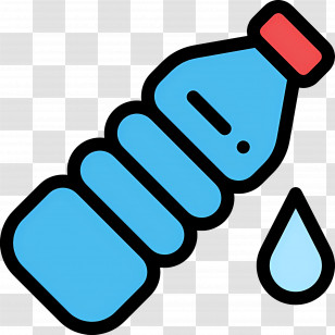 Water Bottle - Plastic Water Bottle Transparent PNG
