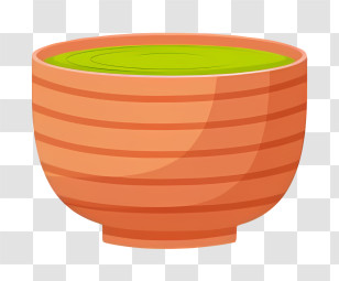 Green Tea - Bowl Of Green Tea Transparent PNG