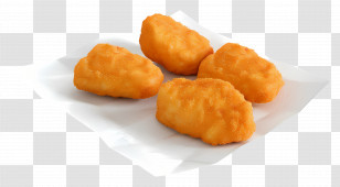 Chicken Nugget - Golden Crispy Chicken Nuggets Transparent PNG