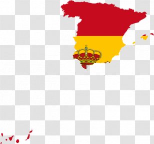 Flag Of Spain Map Area Transparent Png