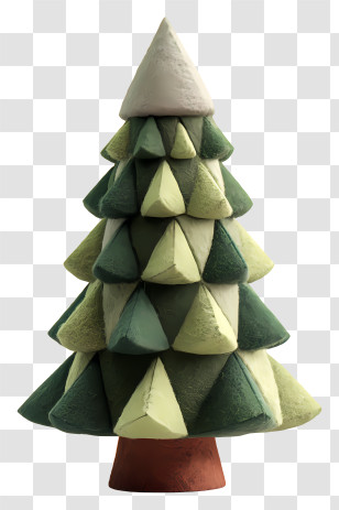 Christmas Tree - Green Pine Tree Illustration Transparent PNG