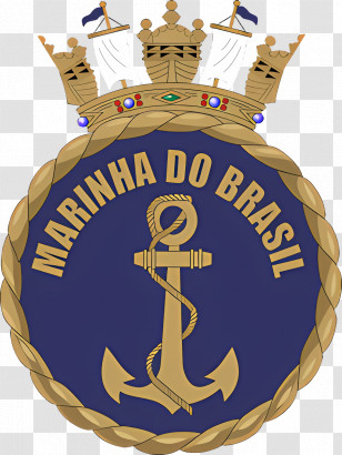 Marinha Do Brasil Logo - Brazilian Navy Emblem Transparent PNG