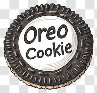 National Oreo Cookie Day - Illustration Of Oreo Cookie Transparent PNG
