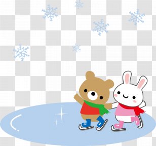 Takanodai Animal Clinic Winter Illustration Snowman Autumn - Fictional Character Transparent PNG