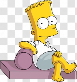 Bart Simpson Homer Marge Maggie Lisa - Pic Transparent PNG