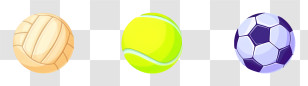 Soccer Ball - Various Sports Balls Transparent PNG