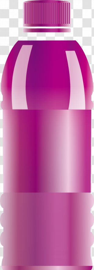 Bottle Packaging And Labeling Material Metal - Purple Transparent PNG