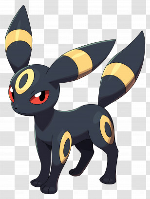 Pokemon Umbreon - Umbreon Pokemon Character Transparent PNG