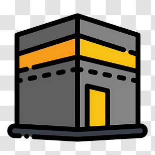 Kaaba - Kaaba Islamic Landmark Transparent PNG