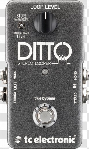 TC Electronic Ditto Stereo Looper Effects Processors & Pedals - Tc - Guitar Transparent PNG