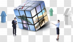 Advertising Poster Publicity Arrow - Creative Cube Transparent PNG